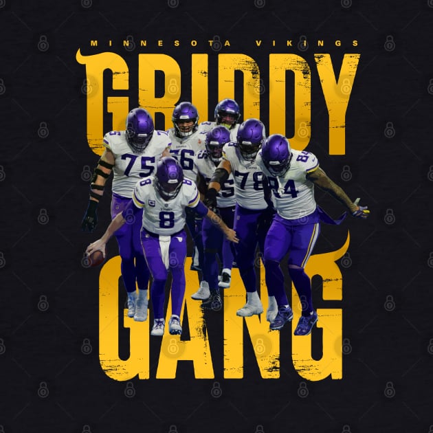 Griddy Gang Minnesota Vikings by Juantamad